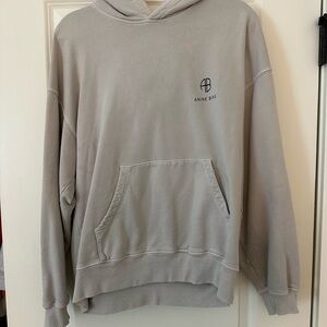 ANINE BING light Gray Hoodie
